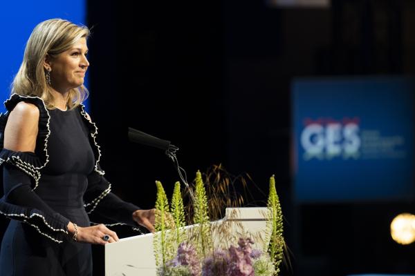 The Special Advocate delivers her opening remarks at the GES 2019.